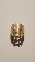 Anillo dorado de arquitectura urbana